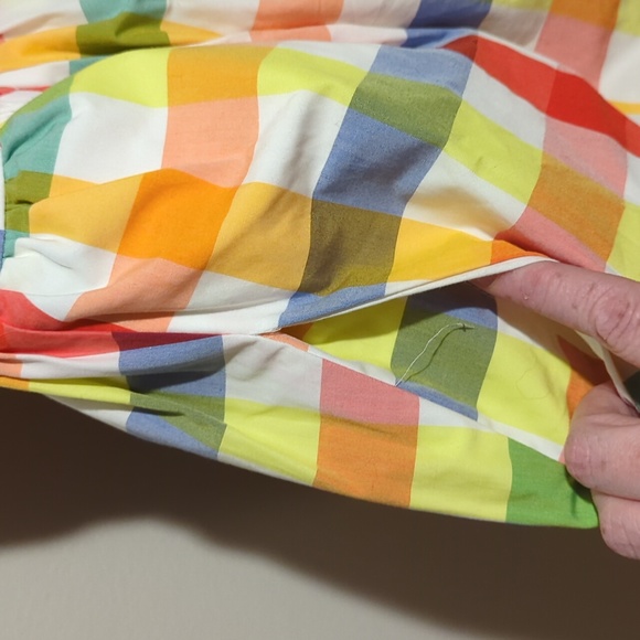 Christopher John Rogers plaid dress size 4 - Picture 6 of 16